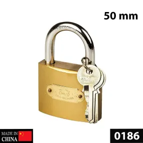 0186 Solid Imitation Copper Lock(50 mm)