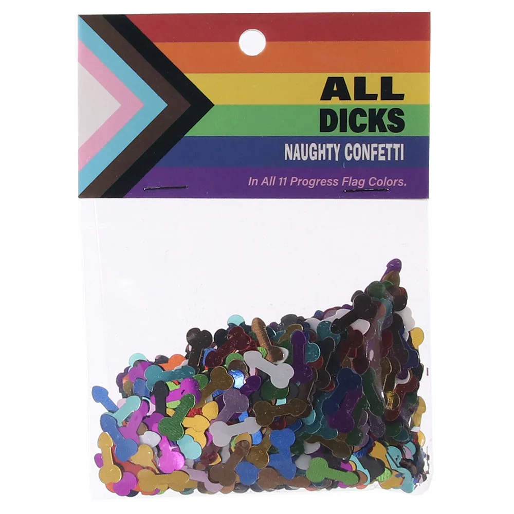 All Dicks Naughty Confetti