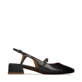 CESSLIE MARY JANE BLOCK HEEL LEATHER