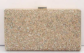 Diamond Sequin Clutch Purse and Handbag Two Chain Shoulder Bag