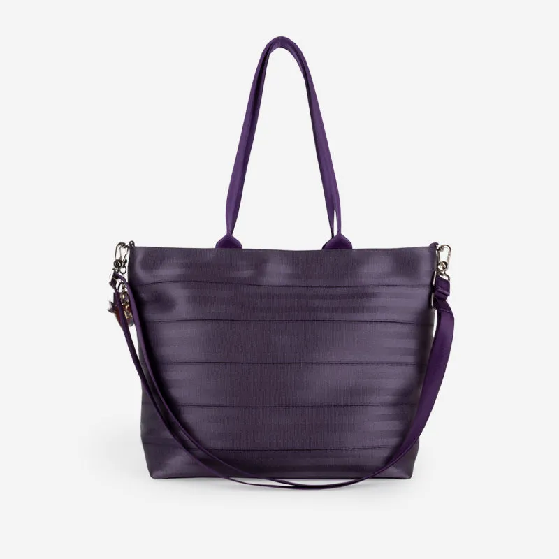 Medium Streamline Tote / Shag Wedding Belle