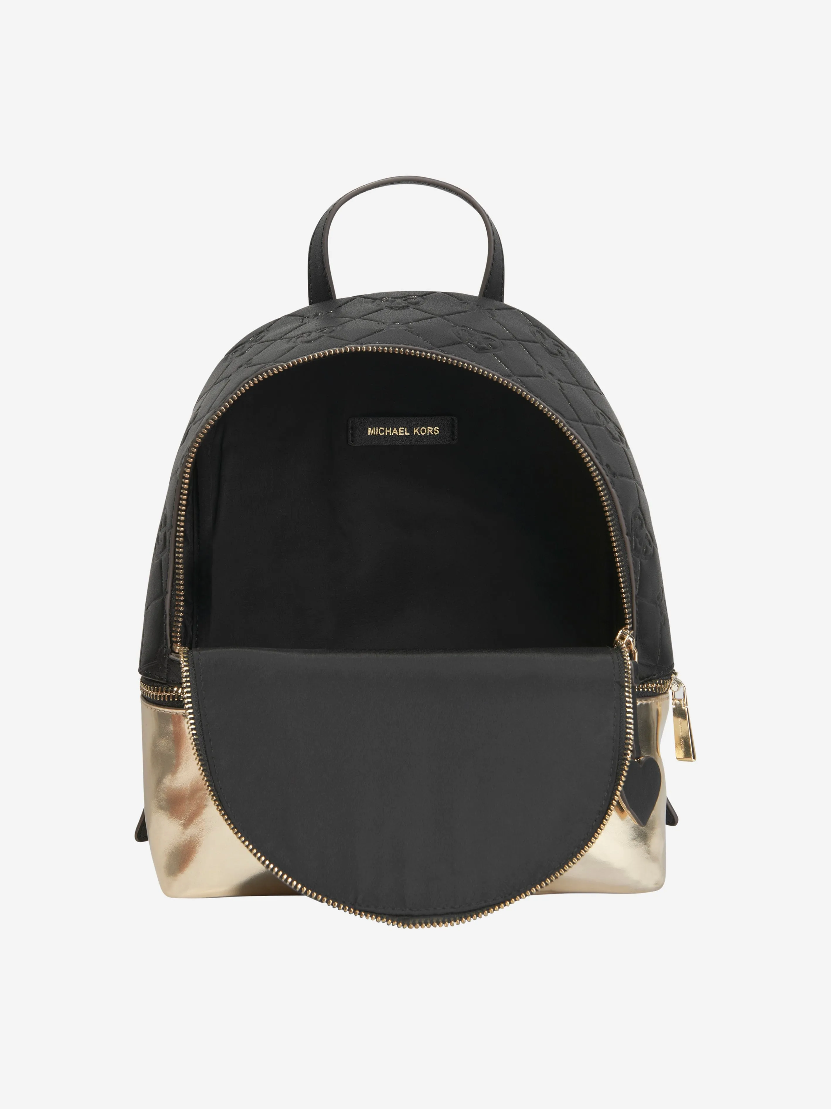 Michael Kors Girls Logo Rucksack in Black