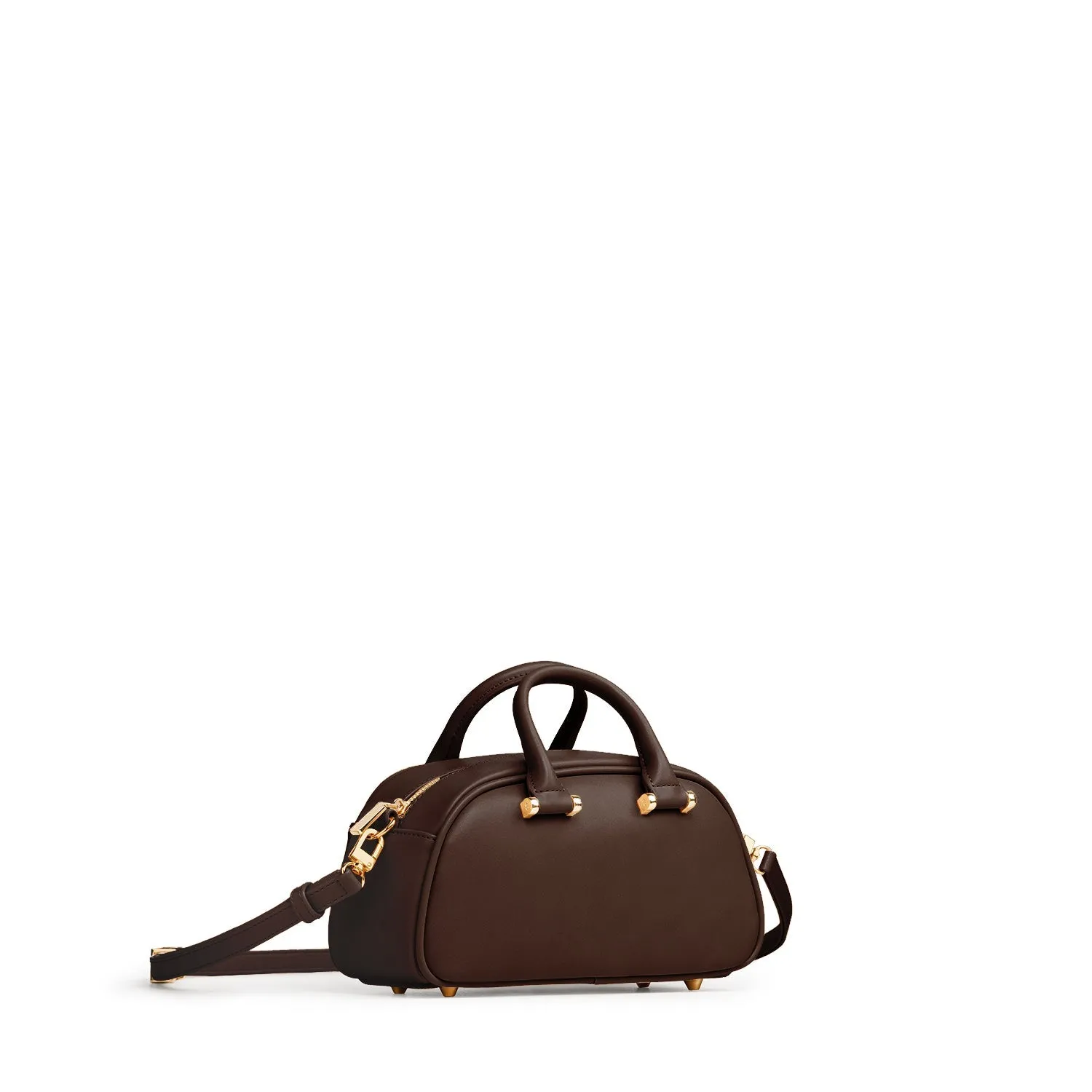 Monty Bowler Bag - Dark Oak