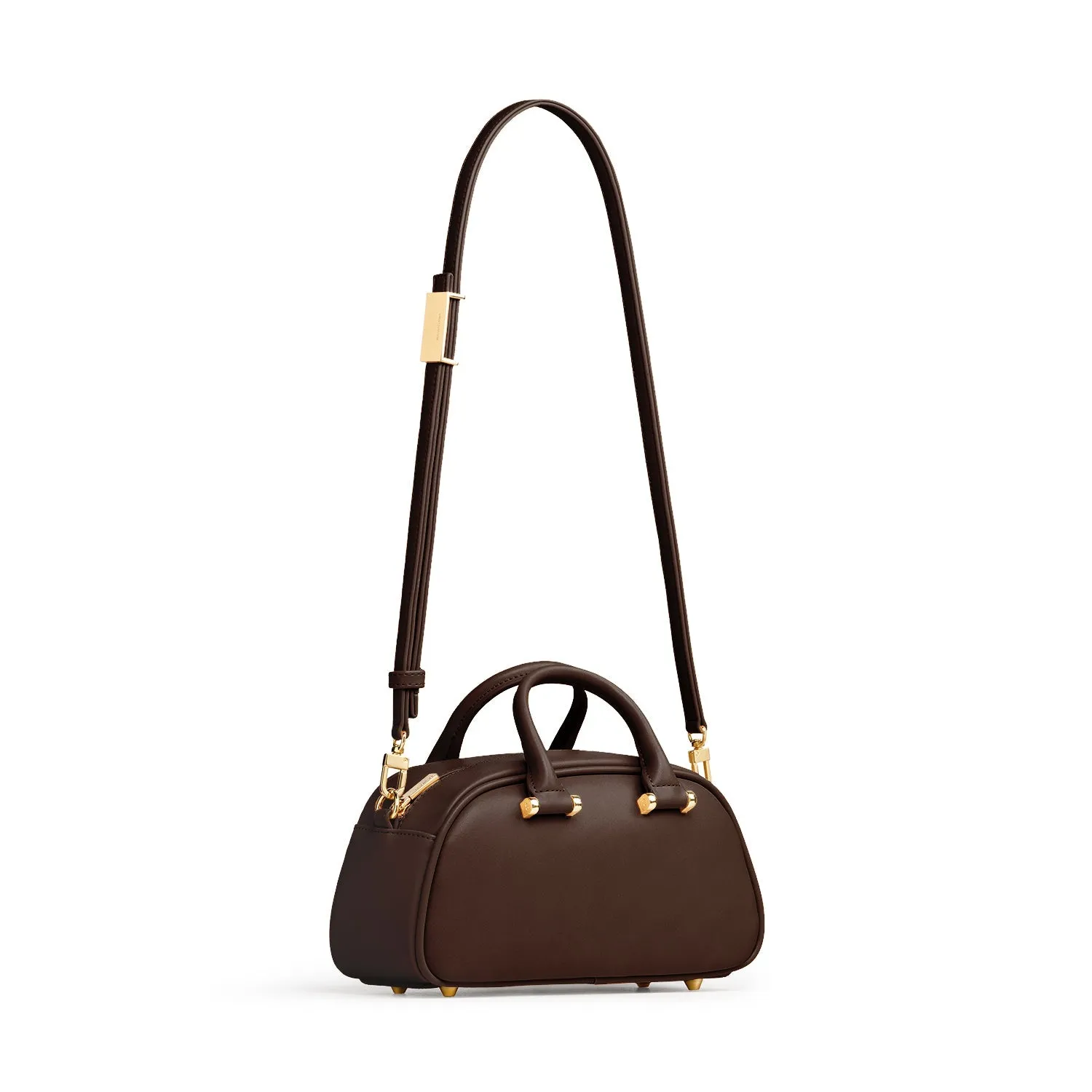 Monty Bowler Bag - Dark Oak