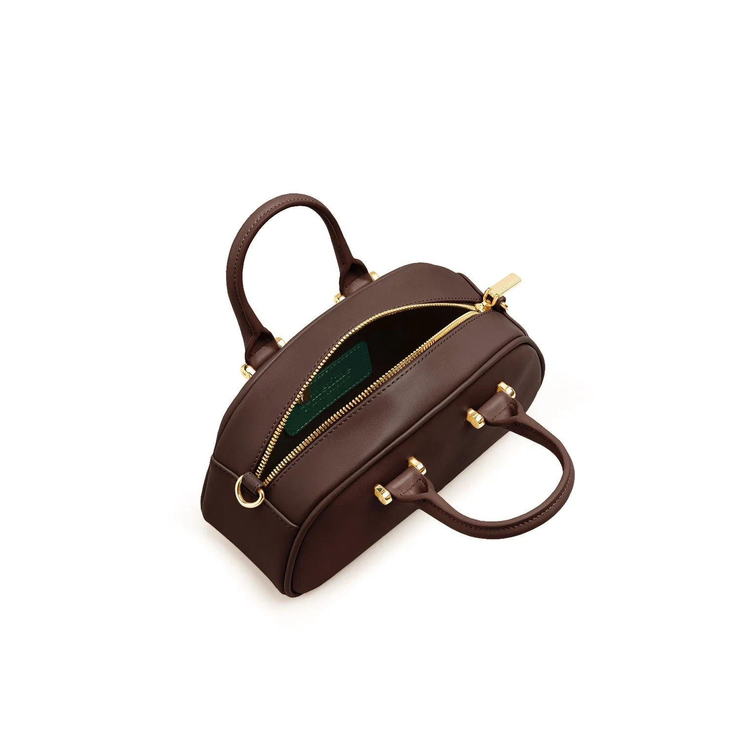 Monty Bowler Bag - Dark Oak