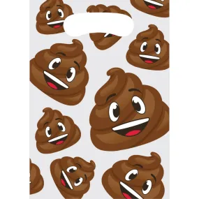 Poop Emoji Favor Bags (8ct)