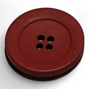 Red Canapa Sustainable Buttons - Sizes 23mm or 15mm